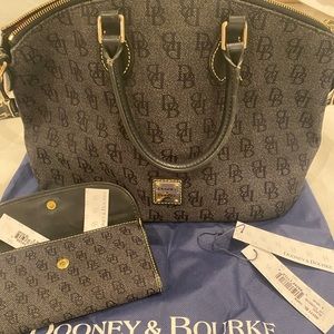 Dooney & Bourke Darcy Satchel and Wallet